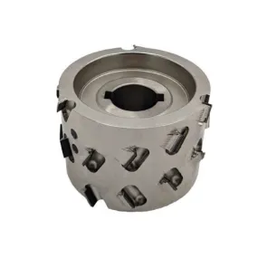 Diamant strijkfrees 30º voor kantenaanlijmmachine geluidsarm Z=3+3 / Ø100 / asgat  30 / hoogte=64 / rechtsdraaiend